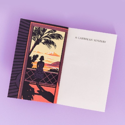 Buchcover und Innenansicht für das Buch: Karibische Affäre