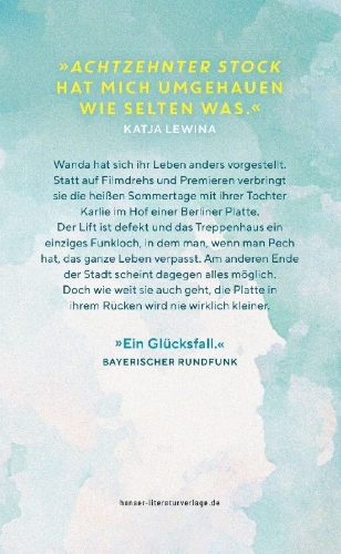 Buchcover und Innenansicht für das Buch: Achtzehnter Stock