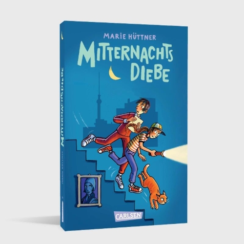 Buchcover und Innenansicht für das Buch: Mitternachtsdiebe