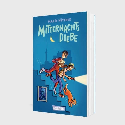 Buchcover und Innenansicht für das Buch: Mitternachtsdiebe