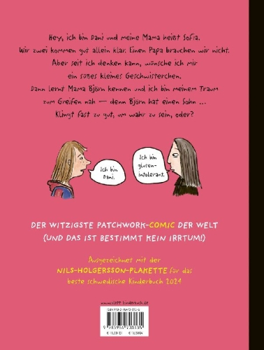 Buchcover und Innenansicht für das Buch: Världens Sämsta Syster