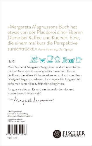 Buchcover und Innenansicht für das Buch: The Gentle Art of Swedish Death Cleaning