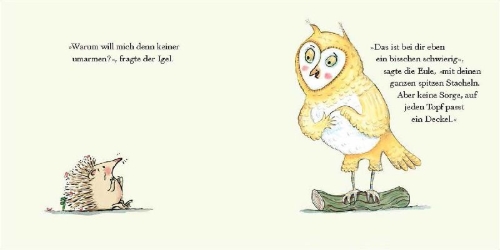 Buchcover und Innenansicht für das Buch: The Hug