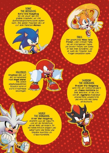 Buchcover und Innenansicht für das Buch: DC x Sonic The Hedgehog #1-#2