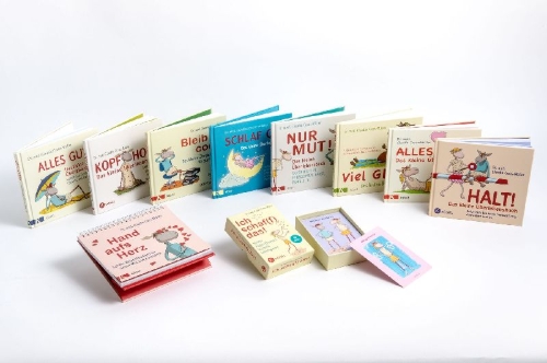 Buchcover und Innenansicht für das Buch: Alles gut - Das kleine Überlebensbuch