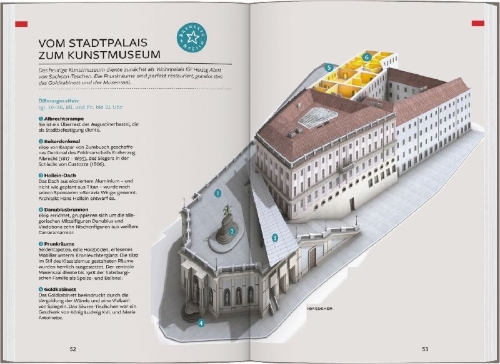 Buchcover und Innenansicht für das Buch: Baedeker Reiseführer Wien