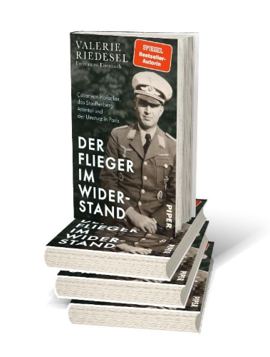 Buchcover und Innenansicht für das Buch: Der Flieger im Widerstand