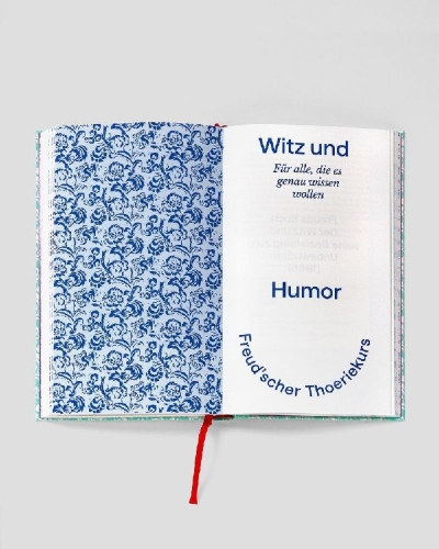 Buchcover und Innenansicht für das Buch: Freud erzählt einen Witz
