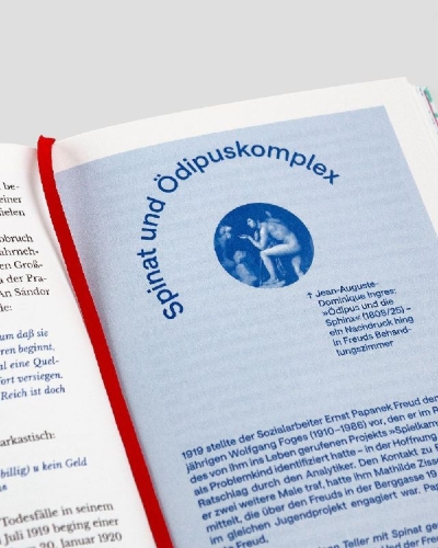 Buchcover und Innenansicht für das Buch: Freud erzählt einen Witz