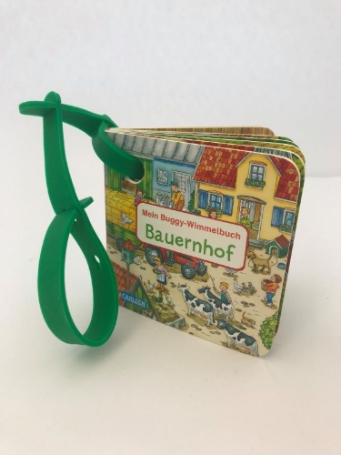 Buchcover und Innenansicht für das Buch: Buggy-Bücher: Mein Buggy-Wimmelbuch: Bauernhof