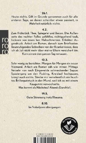 Buchcover und Innenansicht für das Buch: Nach Notat zu Bett