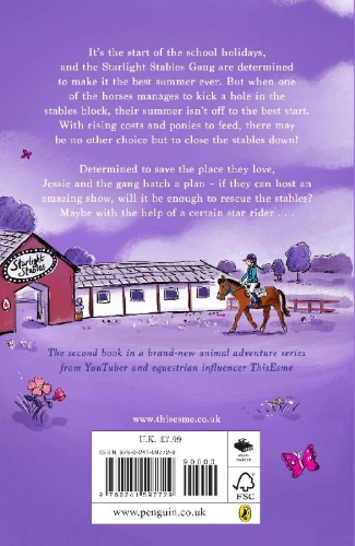Buchcover und Innenansicht für das Buch: Jessie and the Star Rider