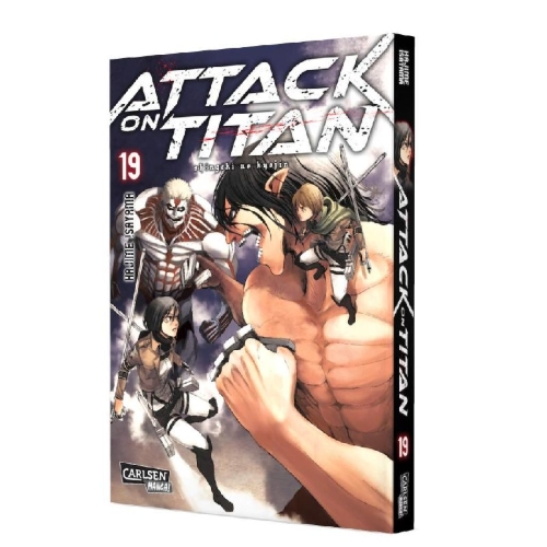 Buchcover und Innenansicht für das Buch: Shingeki no Kyojin