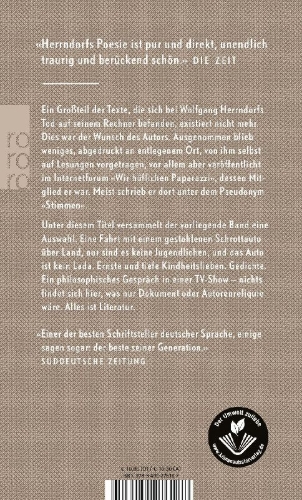 Buchcover und Innenansicht für das Buch: Stimmen