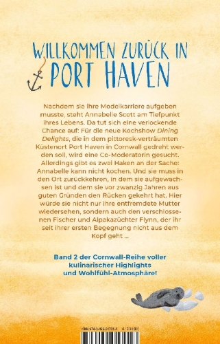 Buchcover und Innenansicht für das Buch: A Taste of Cornwall: Ein Löffel Glück