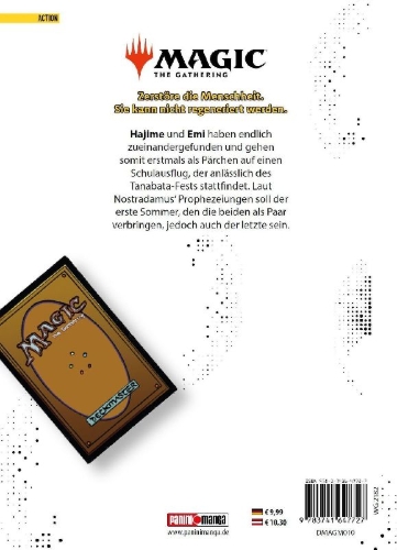 Buchcover und Innenansicht für das Buch: Magic: The Gathering - Zerstöre die Menschheit. Sie kann nicht regeneriert werden. 10