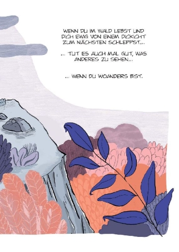 Buchcover und Innenansicht für das Buch: Der Wolf im Slip. Band 5