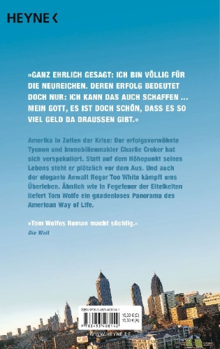 Buchcover und Innenansicht für das Buch: A Man In Full
