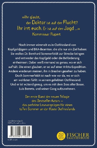 Buchcover und Innenansicht für das Buch: Sommerfeldt Solo - Der Auftrag