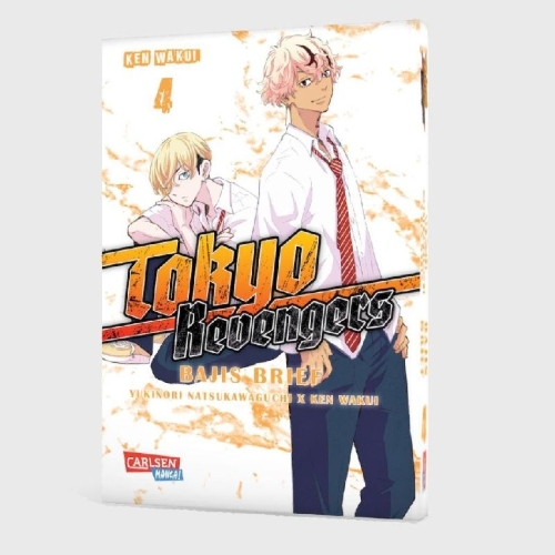 Buchcover und Innenansicht für das Buch: Tokyo Revengers - Baji Keisuke kara no Tegami