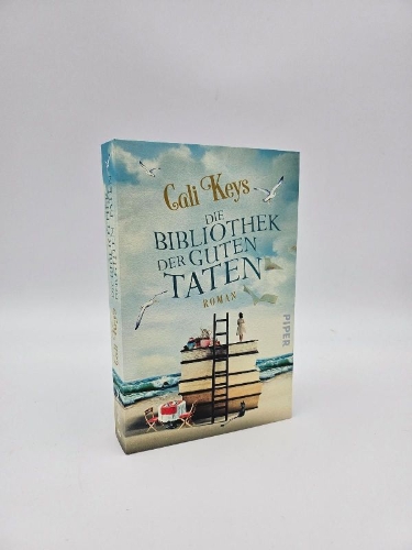Buchcover und Innenansicht für das Buch: La Bibliothèque des bienheureux