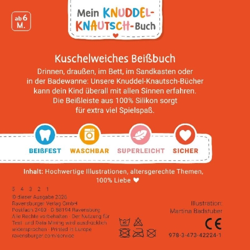 Buchcover und Innenansicht für das Buch: Mein Knuddel-Knautsch-Buch: flip&pop. Meine Fahrzeuge
