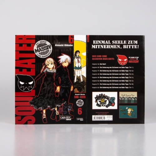 Buchcover und Innenansicht für das Buch: Soul Eater