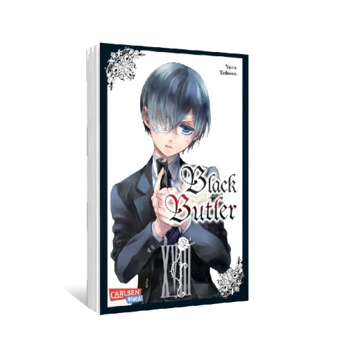 Buchcover und Innenansicht für das Buch: Kuroshitsuji