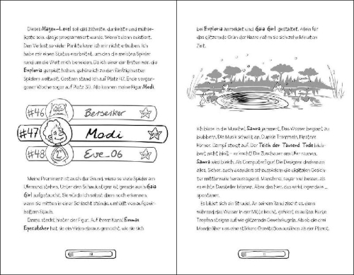Buchcover und Innenansicht für das Buch: Bens legendäre Skills (Band 2) - Nächstes Level: Reality Check
