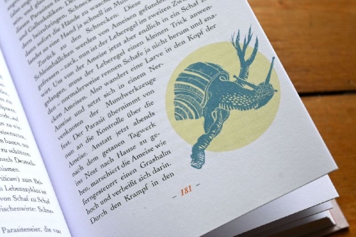 Buchcover und Innenansicht für das Buch: Schreibers Naturarium