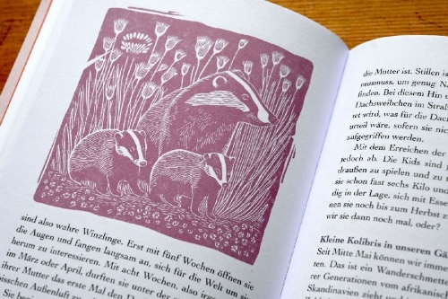Buchcover und Innenansicht für das Buch: Schreibers Naturarium