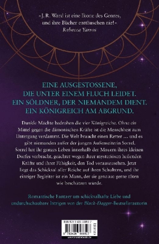 Buchcover und Innenansicht für das Buch: Crown of War and Shadow. Kingdoms of the Compass Part I