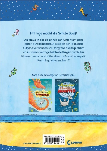 Buchcover und Innenansicht für das Buch: Das verzauberte Klassenzimmer