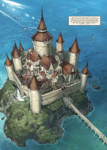 Buchcover und Innenansicht für das Buch: Guerres d'Arran 5