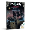 Buchcover und Innenansicht für das Buch: Escape-Buch für Grundschulkinder: Escape Challenge: Flucht vom Geisterschiff