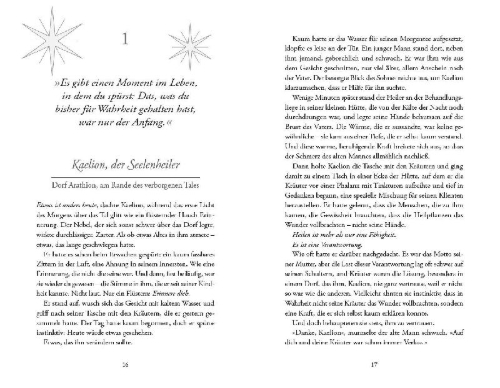 Buchcover und Innenansicht für das Buch: STERNENLICHT - DEINE ERINNERUNG ERWACHT [mit drei Gratis-Audio-Meditationen als Download]