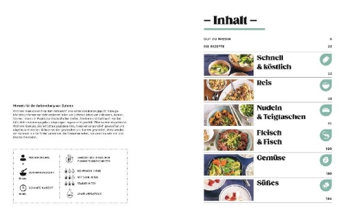 Buchcover und Innenansicht für das Buch: Cook it! Asien