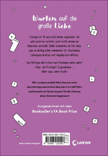Buchcover und Innenansicht für das Buch: Loveless