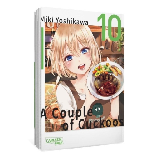 Buchcover und Innenansicht für das Buch: Cuckoo no Iinazuke