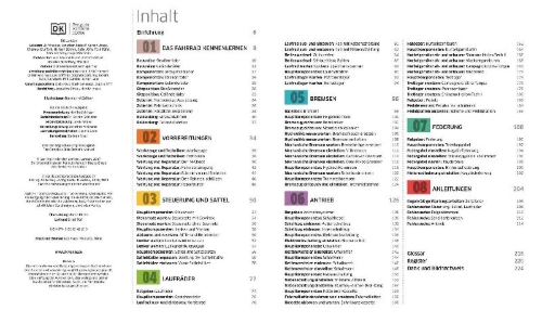 Buchcover und Innenansicht für das Buch: Das ultimative Fahrrad-Handbuch