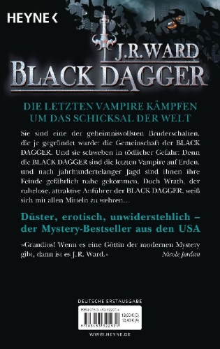 Buchcover und Innenansicht für das Buch: Lassiter - The Black Dagger Brotherhood 21