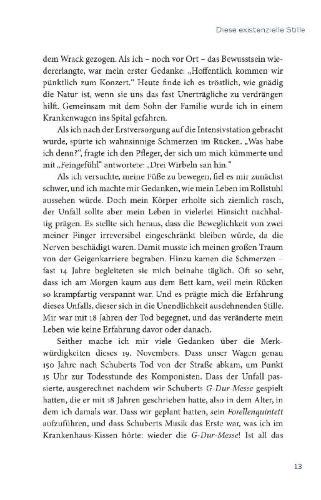 Buchcover und Innenansicht für das Buch: Als ich die Stille fand