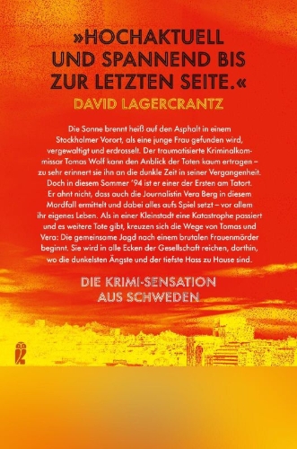 Buchcover und Innenansicht für das Buch: Till minne av en mördare