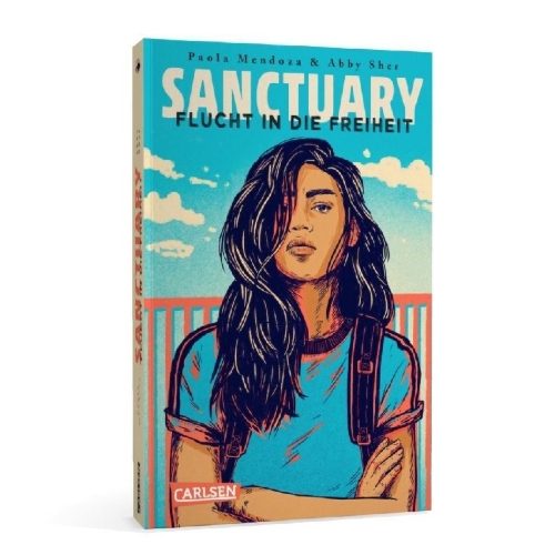 Buchcover und Innenansicht für das Buch: Sanctuary