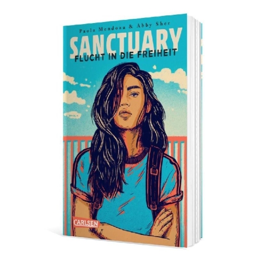 Buchcover und Innenansicht für das Buch: Sanctuary