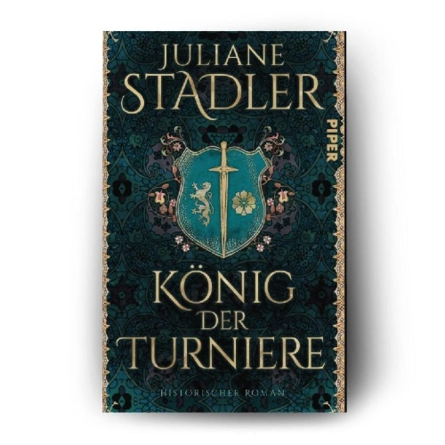 Buchcover und Innenansicht für das Buch: König der Turniere