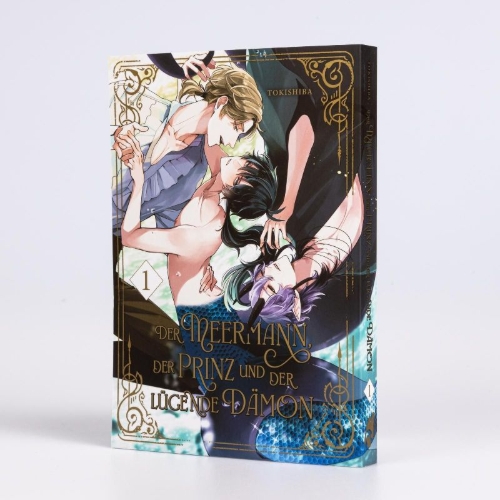 Buchcover und Innenansicht für das Buch: Ningyo to ouji to usotsuki akuma