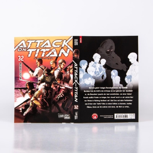 Buchcover und Innenansicht für das Buch: Shingeki no Kyojin