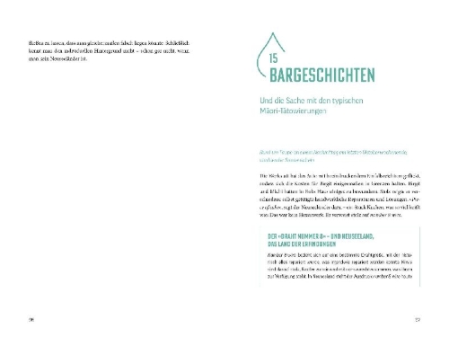 Buchcover und Innenansicht für das Buch: Fettnäpfchenführer Neuseeland