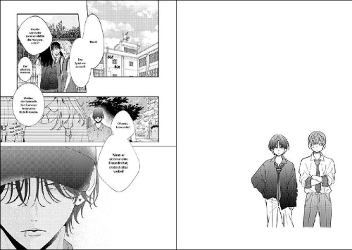 Buchcover und Innenansicht für das Buch: HARU NO ARASHI TO MONSTER